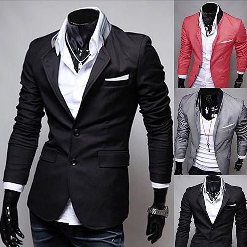 Blazer Trajes Casuales Para Hombre Blazer Juvenil Para Hombre