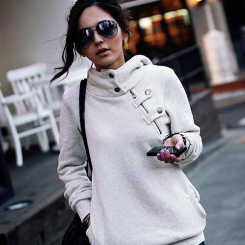 Sudadera Buzos Largos Y Grandes Sudadera Con Capucha De Piqué De