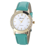 Reloj Pulsera Mujer Dama 2017 Cuero Cuarzo