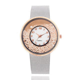 Reloj Pulsera Mujer Dama Elegante Pequeño Oro Plata