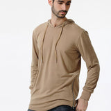 Camiseta Con Capucha Manga Larga Camuflada New Arrival