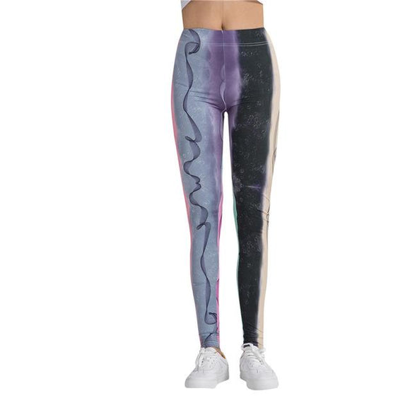 Leggins Calzas Mujer Chica print 3d Ocasional Divertidos Fitness  IN-KEBG Original