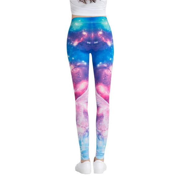 Leggins Calzas Mujer Chica print 3d Ocasional Divertidos Fitness  IN-KEBG Original