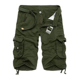 Bermudas Cargo Camufladas Shorts Hombre Verano