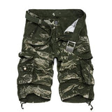 Bermudas Cargo Camufladas Shorts Hombre Verano