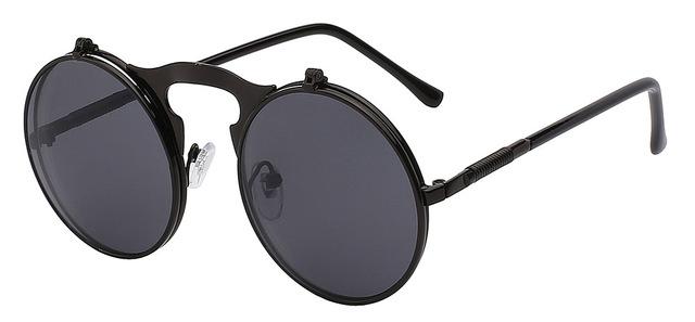  VITENZI Gafas de sol para hombres y mujeres, gafas de sol  modernas y frescas, retro vintage Browline Shades Tivoli, Negro - : Ropa,  Zapatos y Joyería