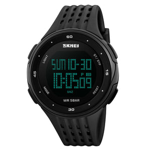 Reloj Deporte Cuarzo Muñeca Hombres Analógico Digital Impermeable Militar