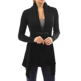 Saco Cardigan Elegante Formal Mujer Manga Larga Casual Tejido