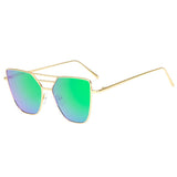 Lentes de Sol Aviador Fashion Unisex Espejo Vintage Gafas