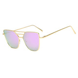 Lentes de Sol Aviador Fashion Unisex Espejo Vintage Gafas