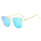 Lentes de Sol Aviador Fashion Unisex Espejo Vintage Gafas