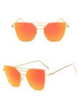 Lentes de Sol Aviador Fashion Unisex Espejo Vintage Gafas