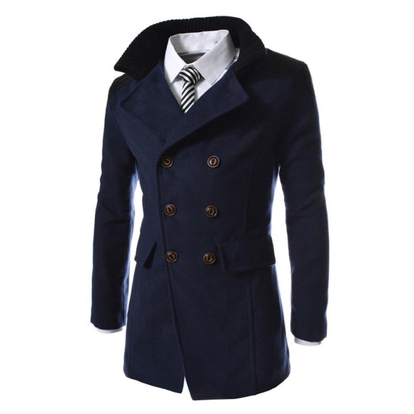 Chaqueta Abrigo Sobretodo Elegante Formal Hombre Caballero Invierno