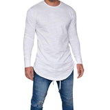 Remera Manga Larga Casual Hombre