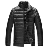 Campera Ligera Acolchada Hombre Otoño Invierno Cuello Alto Talles Grandes