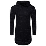 Buzo con Capucha Liso Hombre Invierno Sudadera Casual