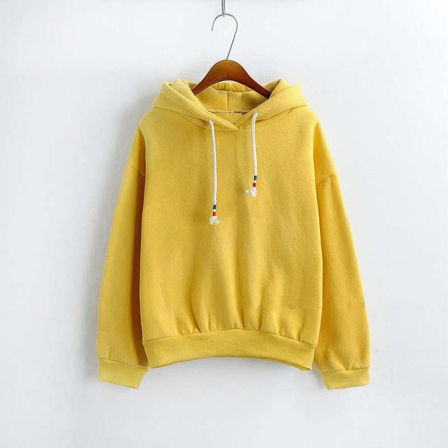 Color Amarillo Buzo Mujer Amarillo Cremallera Sudaderas De Color