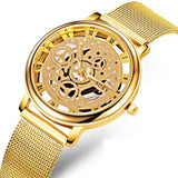 Reloj de Esqueleto Lujo Hombres